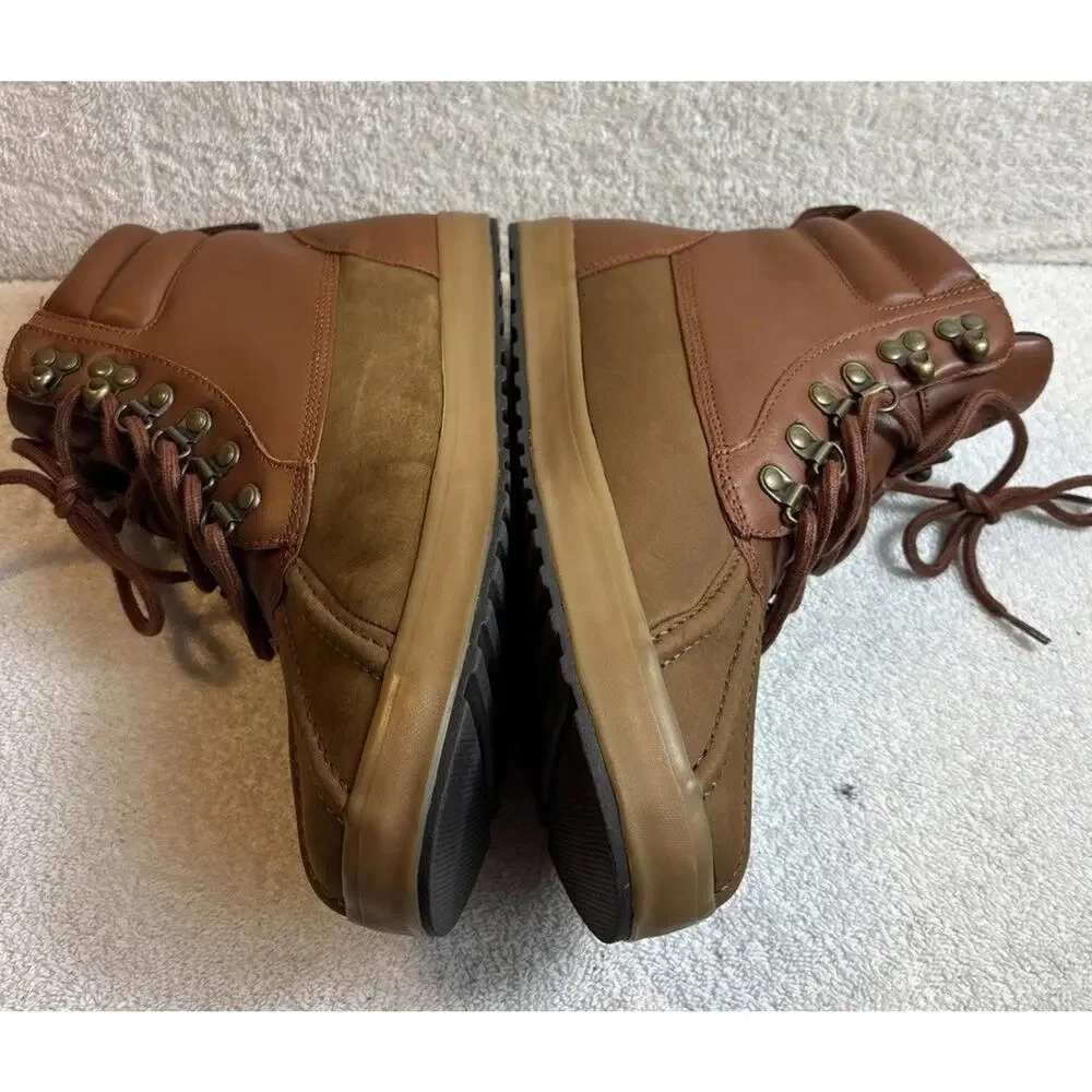 Mens Polo Reginald Lace Up Duck Toe Casual Fashion Boots 8.5